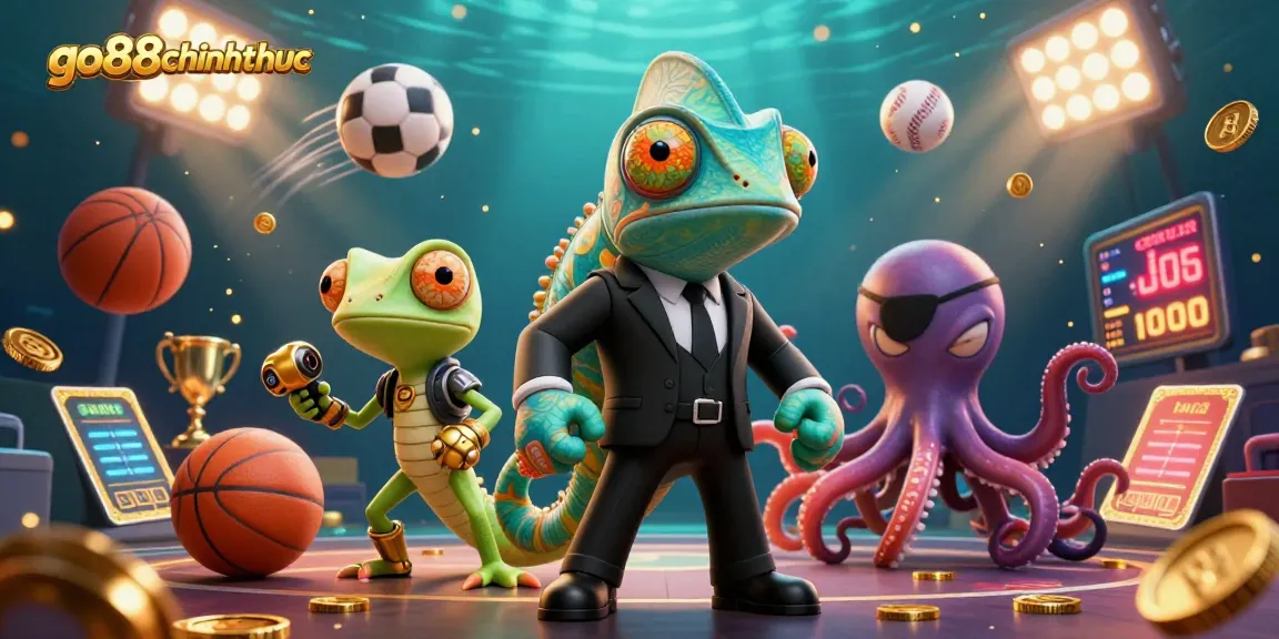 Engage with go88chinhthuc sporting a vibrant casino scene featuring dynamic sports betting elements.