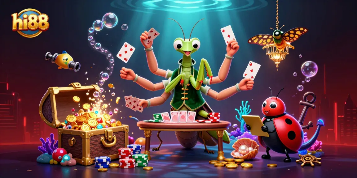 Experience thrilling gameplay at hi88 with a vibrant casino scene featuring dynamic characters and engaging game elements.
