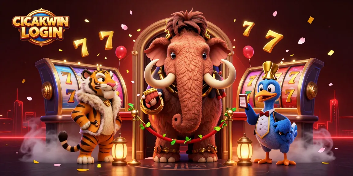 Experience thrill with CICAKWIN LOGIN as the bouncer and VIPs celebrate gaming wins.