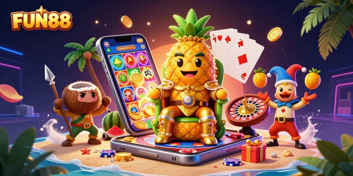 Experience the thrilling world of FUN88 with exciting games, vibrant characters, and stunning visuals.