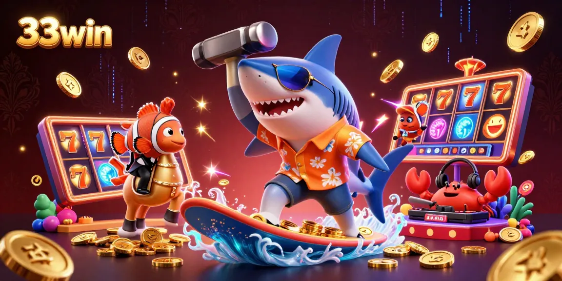33win offers thrilling casino experiences with vibrant characters and slots action.