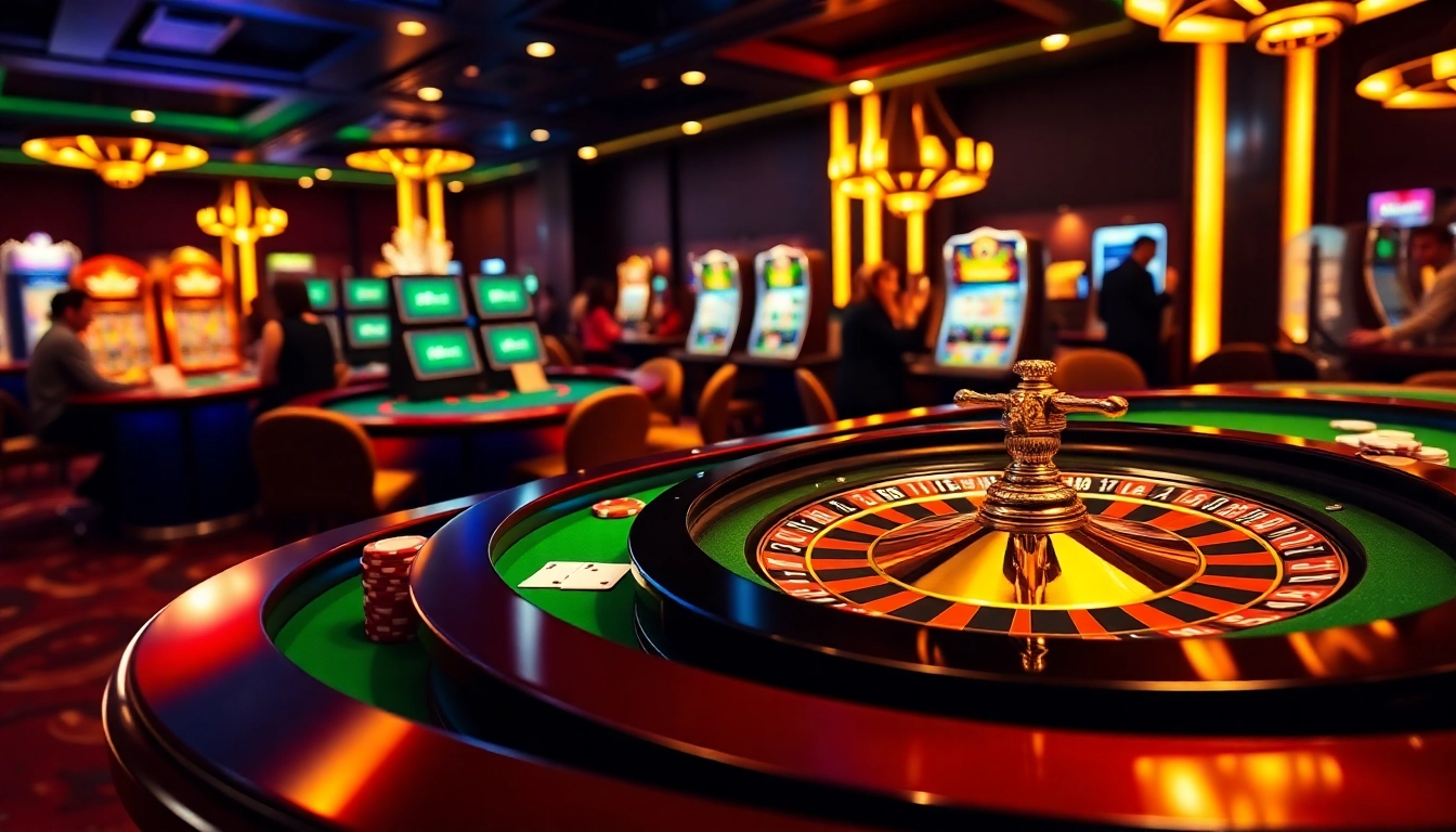 Experience the excitement of online gambling with link 23win at the casino table.
