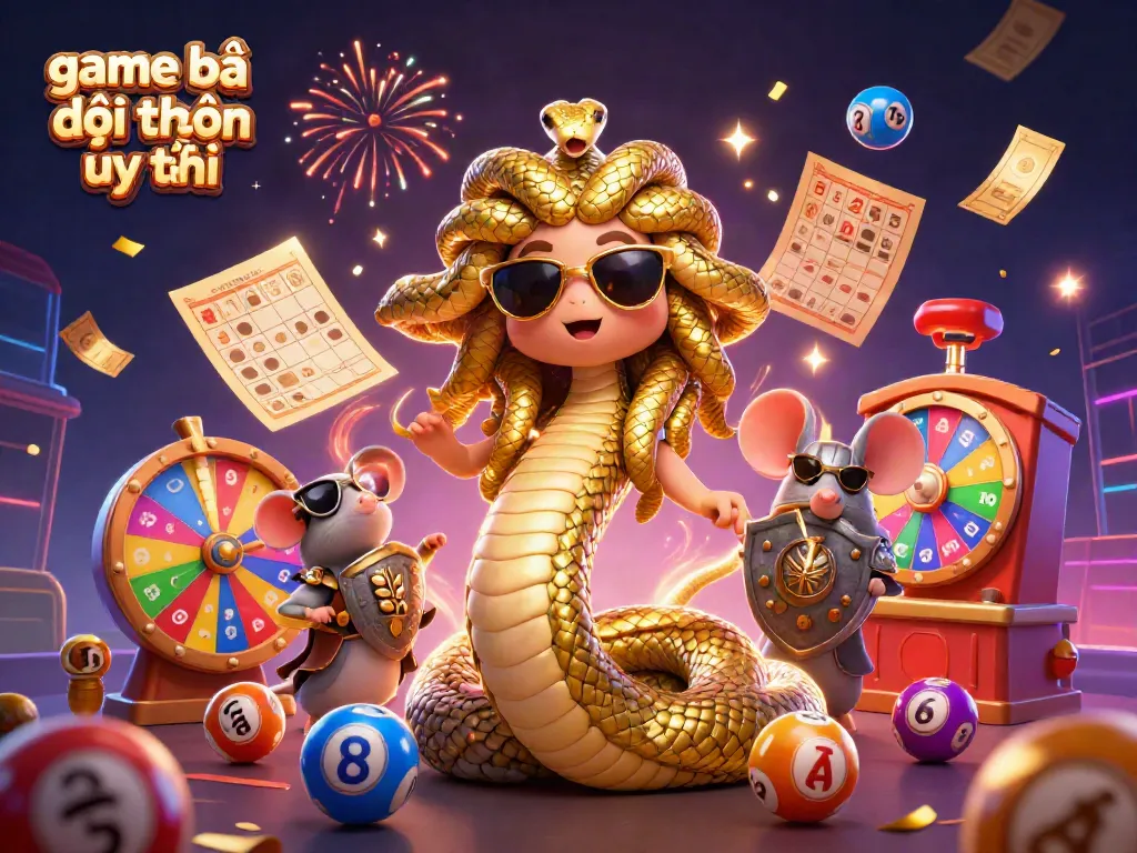 Experience excitement with game bài đổi thưởng uy tín in this dynamic 3D casino illustration.