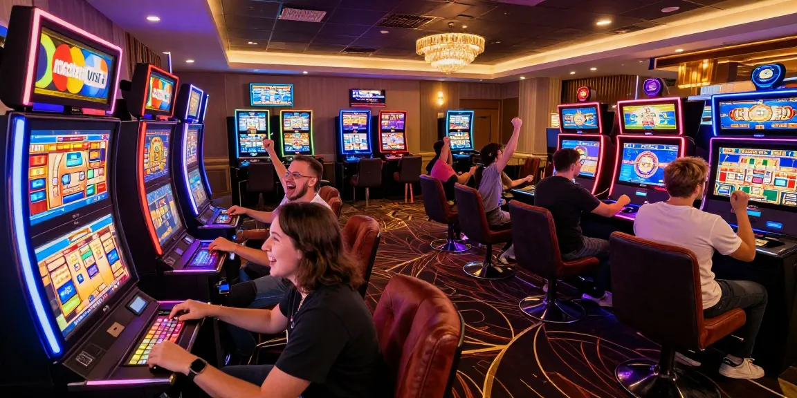 Experience the excitement of credit card casinos at https://troyuk.co.uk with vibrant gaming terminals and happy players.