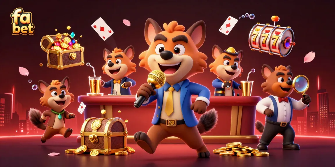 Engage in fun and excitement with fa bet as hyenas run a lively comedy casino