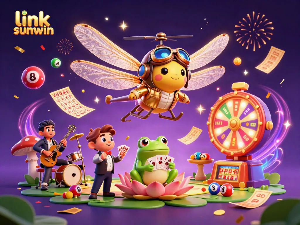 Engage with link sunwin and experience vibrant casino excitement in stunning 3D art