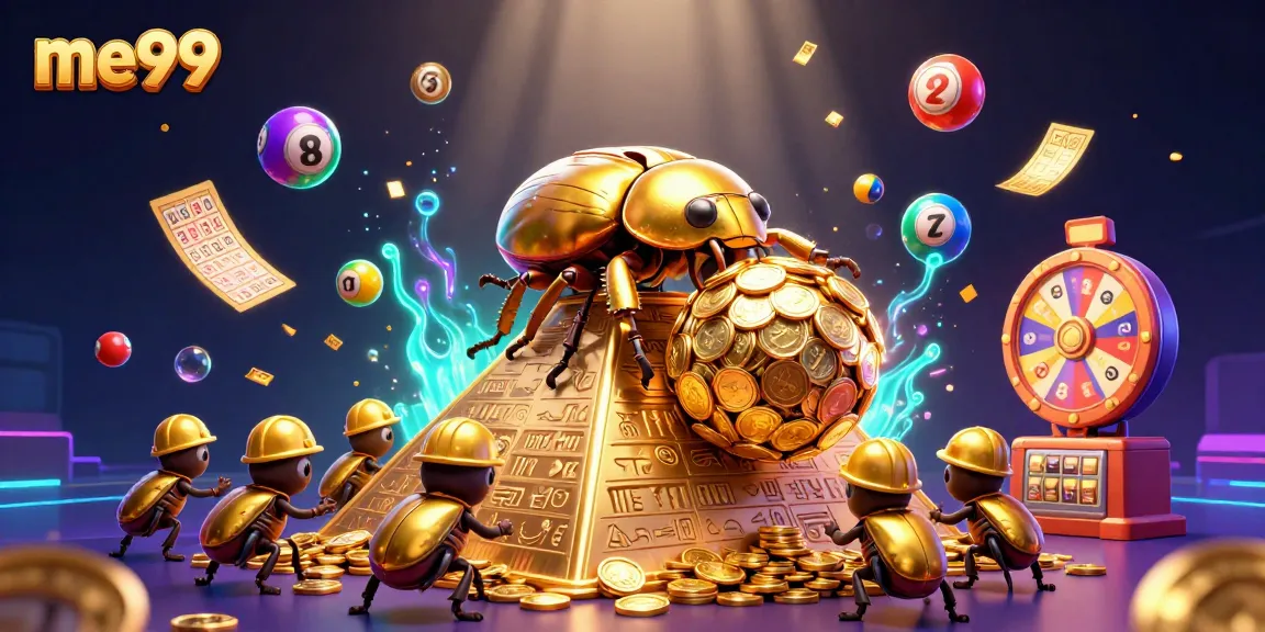 Win exciting jackpots with me99 in this vibrant 3D illustration featuring dynamic casino elements.