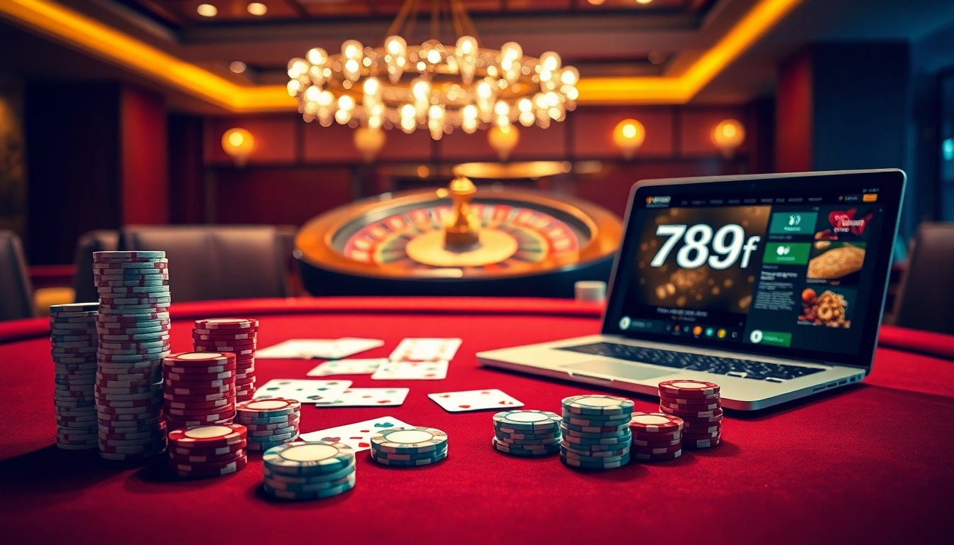 Experience the thrill of high-stakes poker at 789f's luxurious casino.