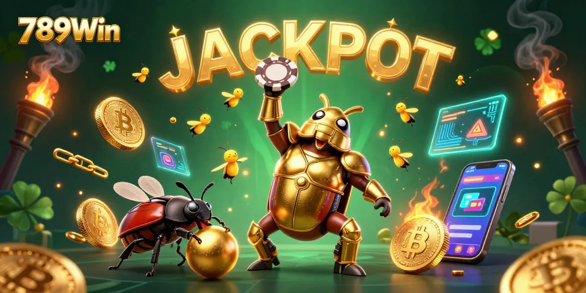Experience the excitement of 789Win's casino world with vibrant characters and gaming elements.