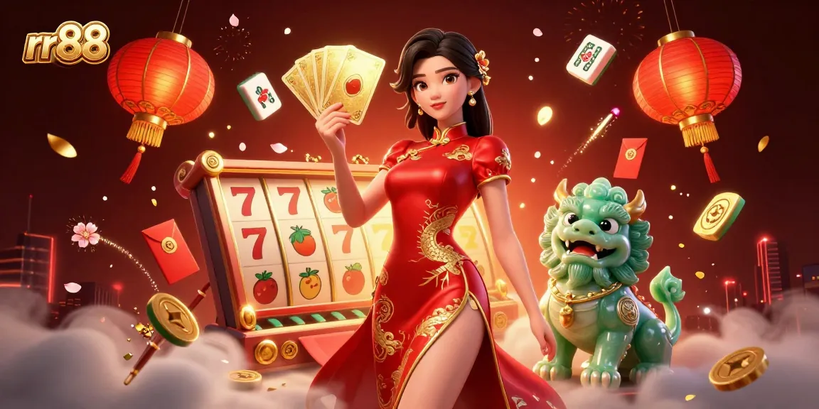 Experience rr88 with engaging gameplay amid vibrant casino elements and stunning 3D visuals