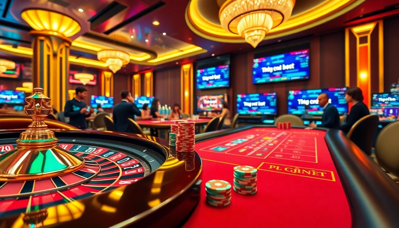 Experience thrilling gameplay at Trang chủ Debet with vibrant casino elements and exciting betting action.