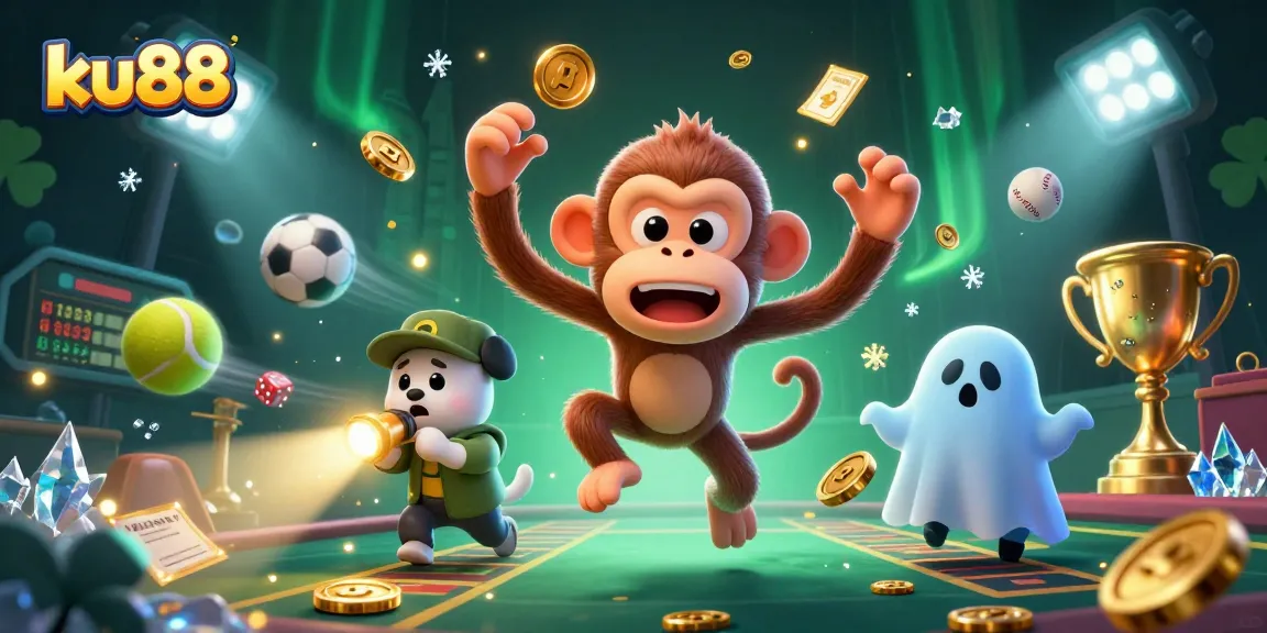 Experience the excitement of ku88 with our dynamic gaming scene featuring animated characters and rich visuals.