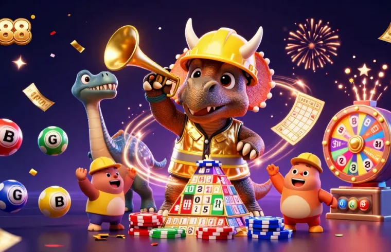 Experience thrilling gaming action at DH88 with a festive celebration of wins and prizes!